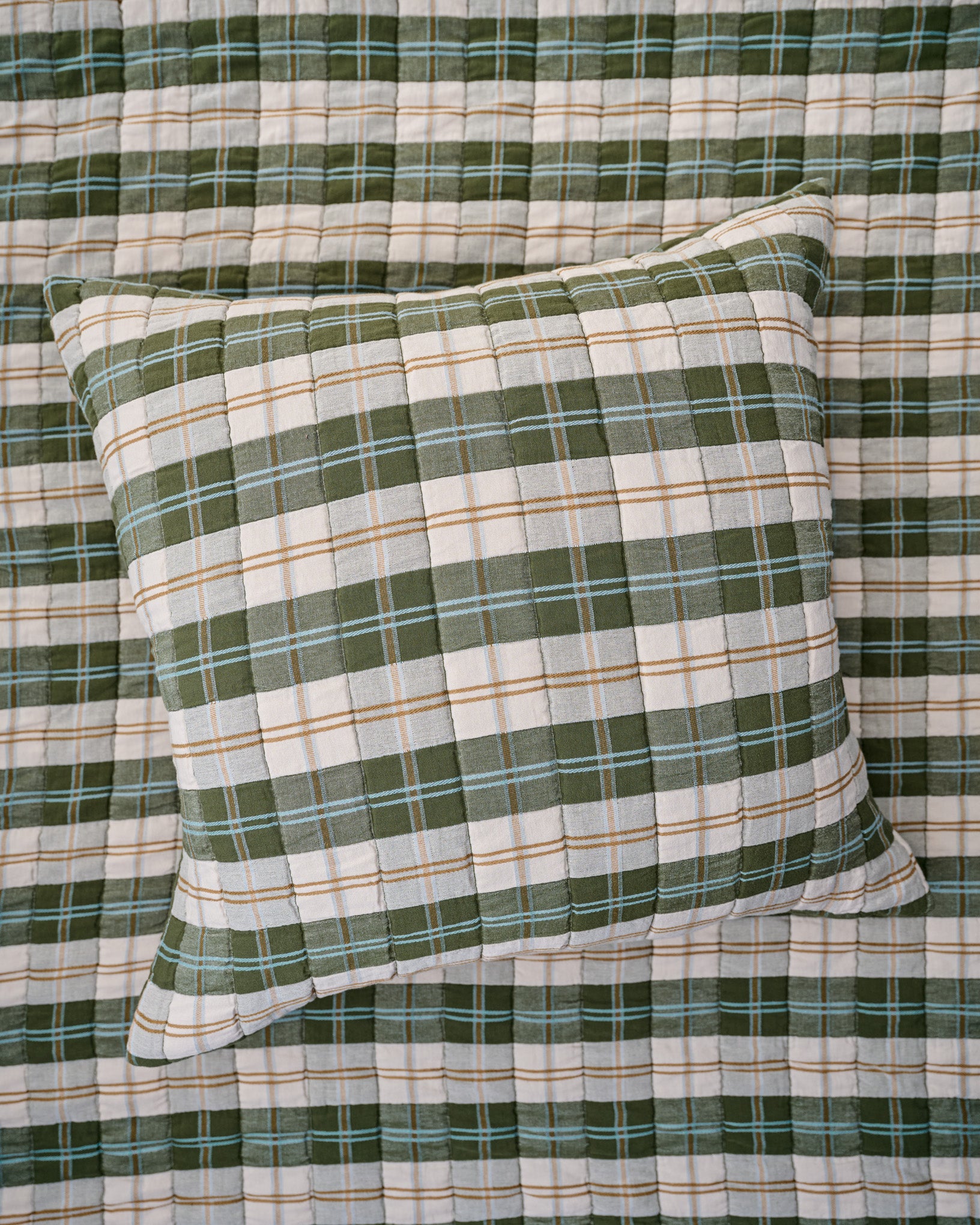 Everett Plaid Sham - Image 2