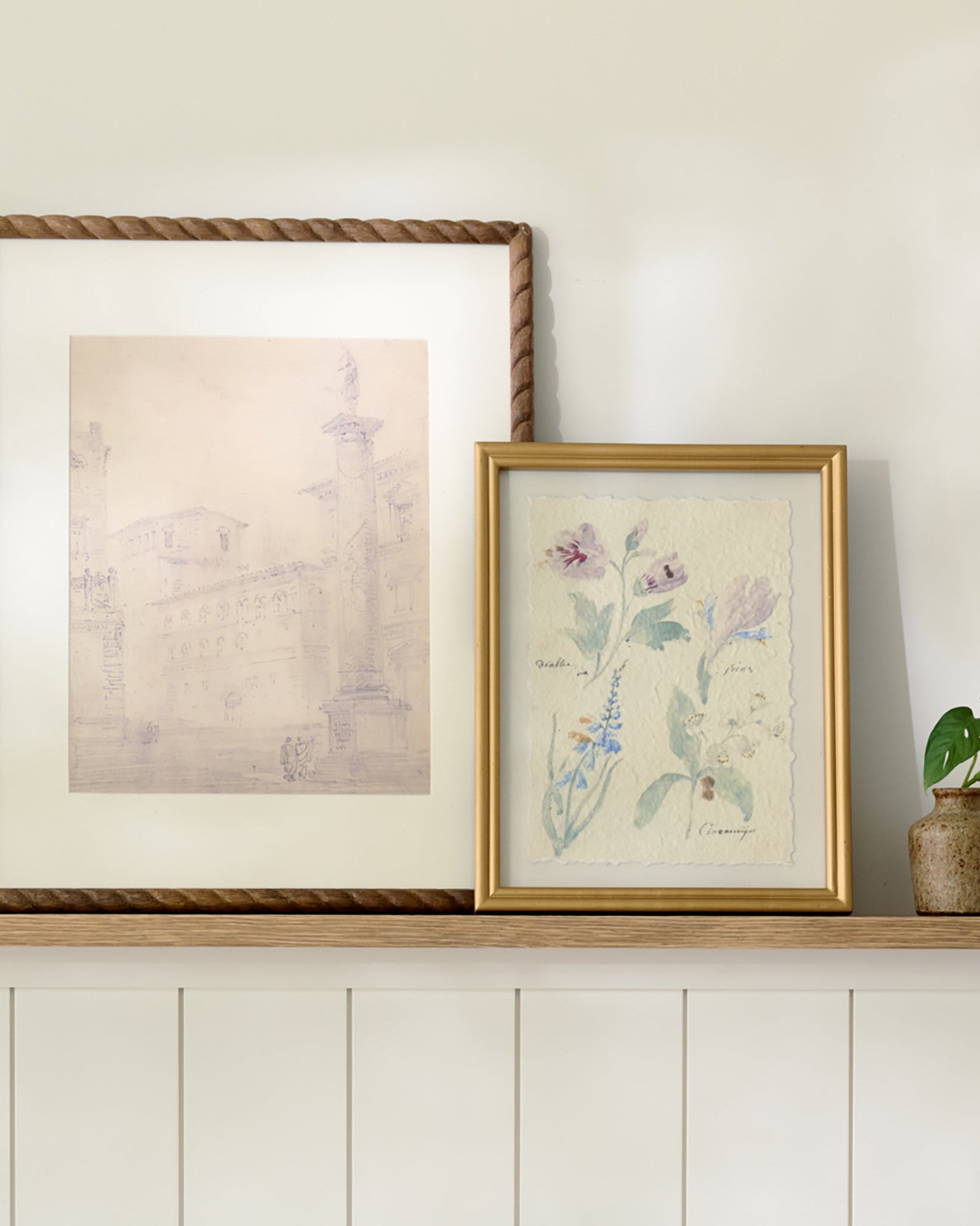 Turned Wood Wall Frame - Image 2