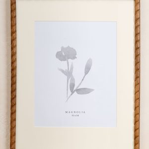 Turned Wood Wall Frame
