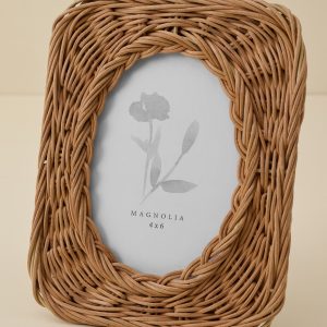 Robin Woven Rattan Photo Frame