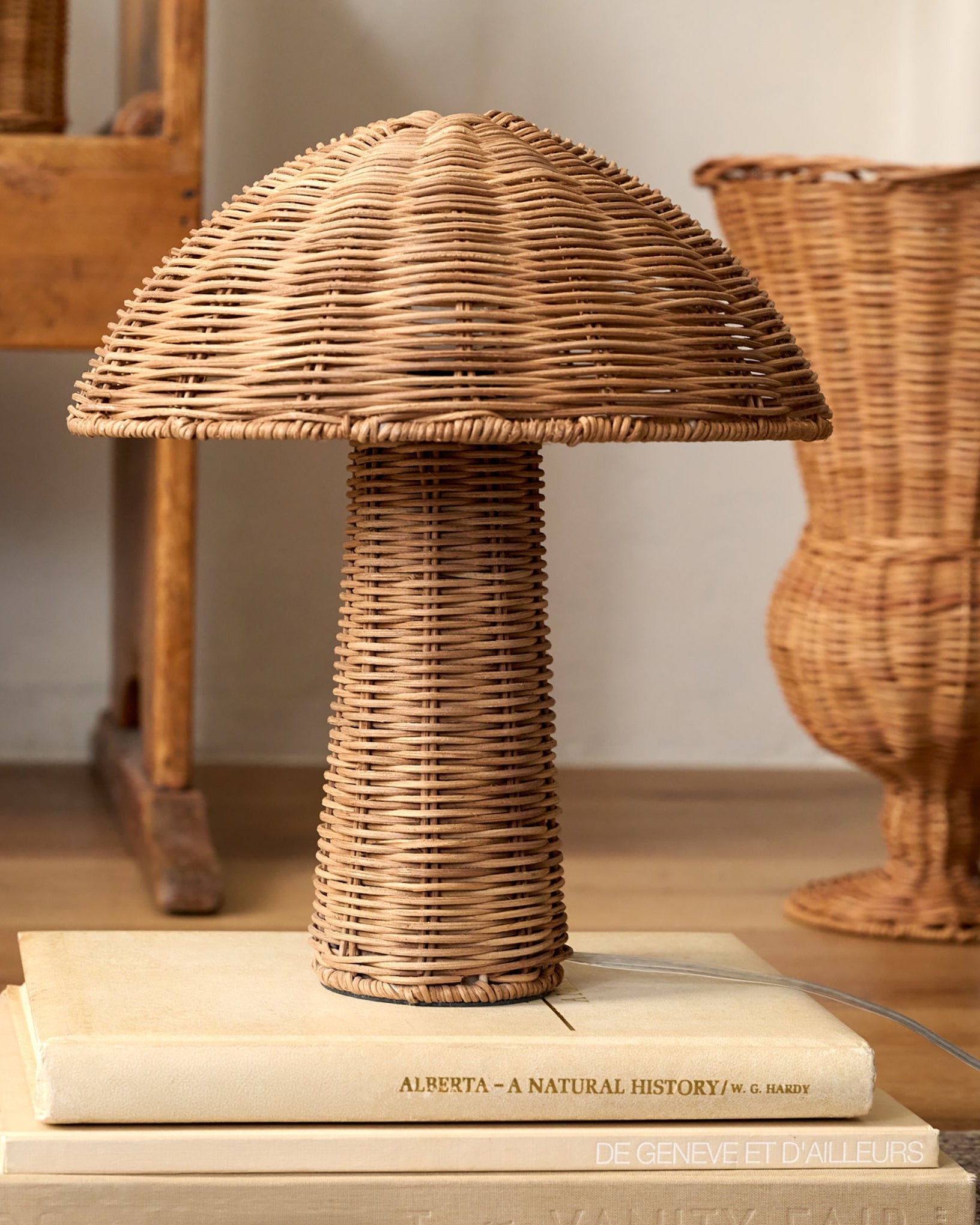 Woodland Rattan Table Lamp - Image 2