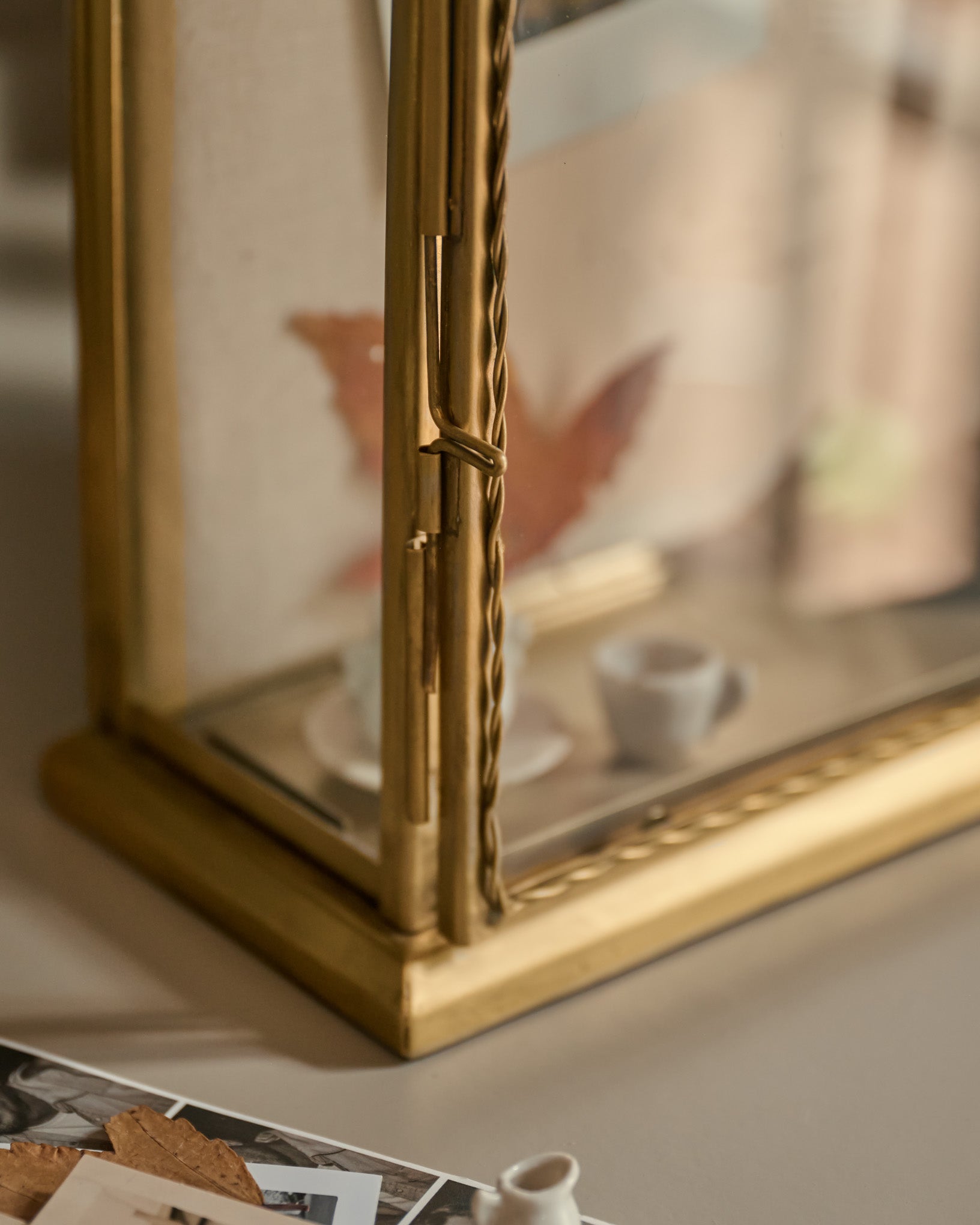 Antique Brass Tabletop Your Story Box - Image 4