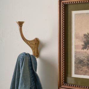 Collins Antique Brass Hook