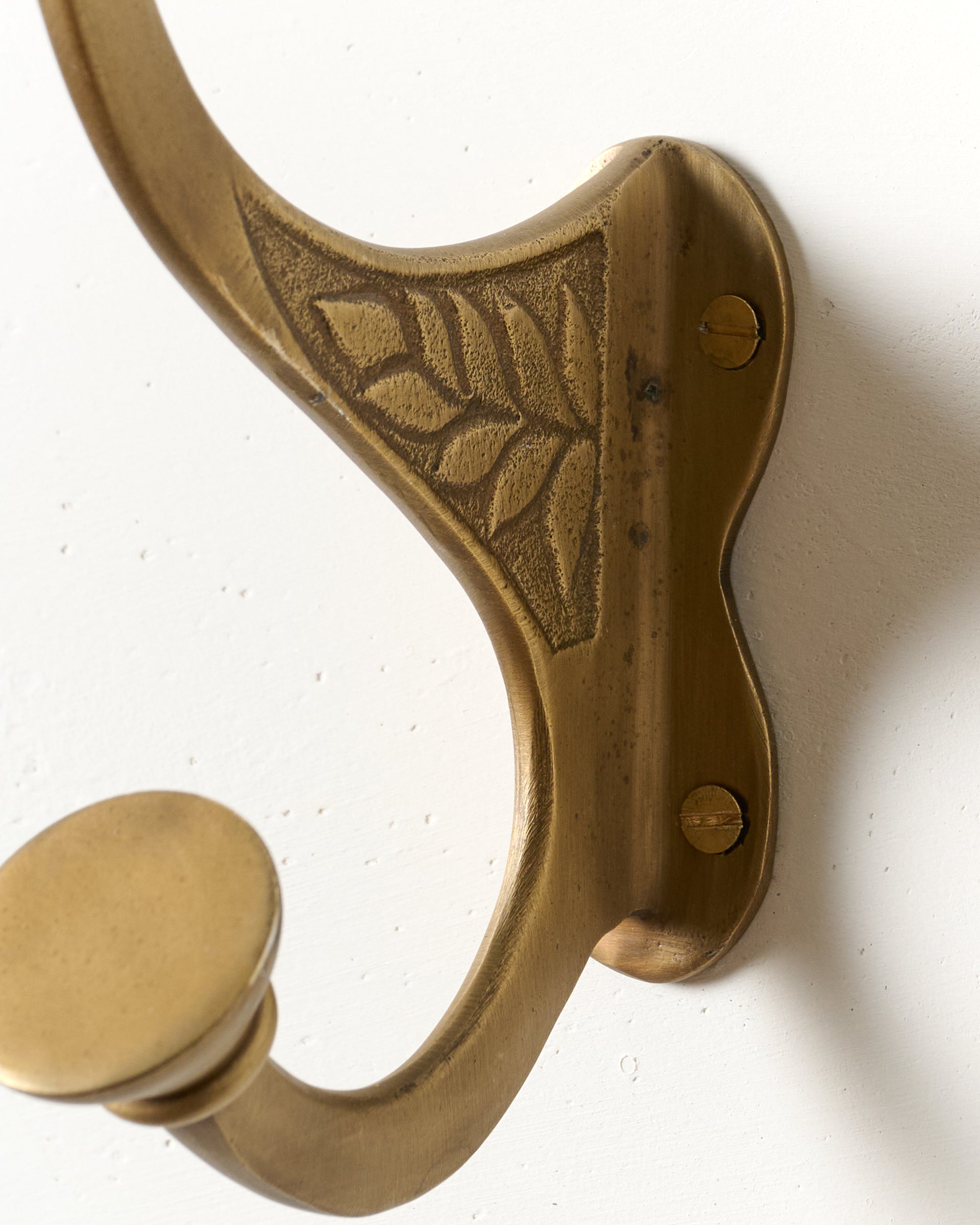Collins Antique Brass Hook - Image 5