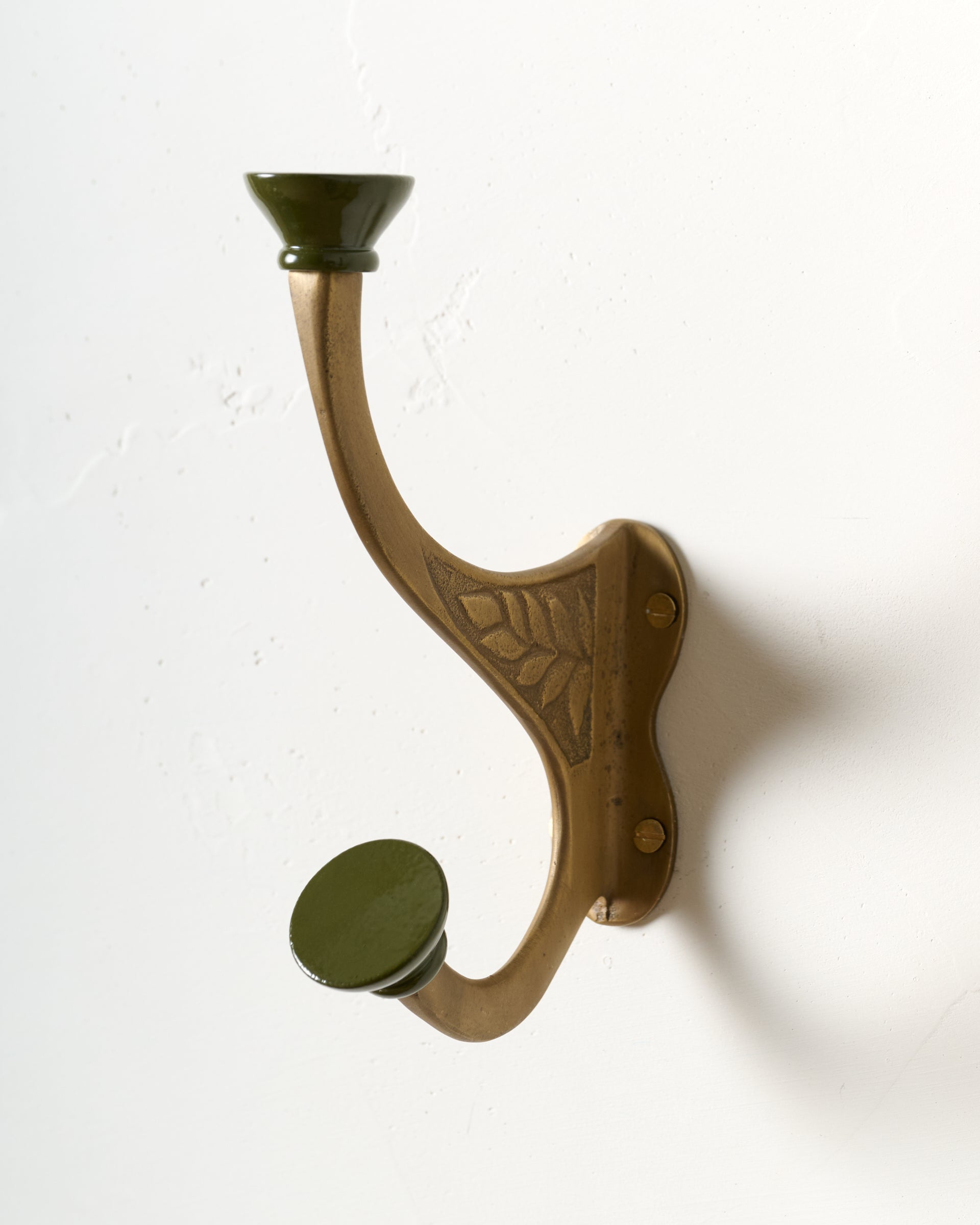 Collins Antique Brass Hook - Image 4