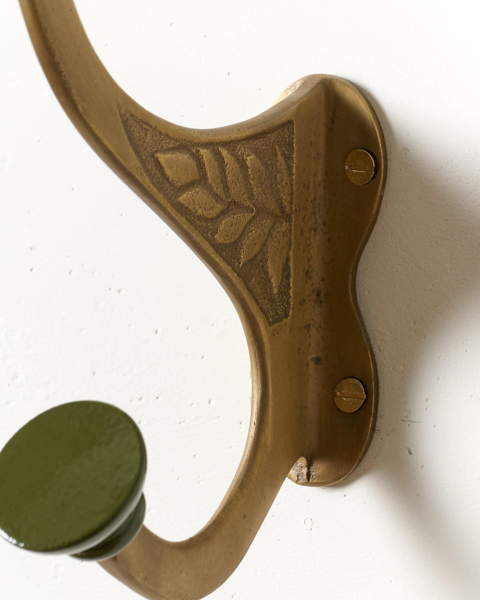 Collins Antique Brass Hook - Image 7