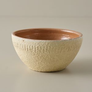 Rustic Terracotta Accent Bowl