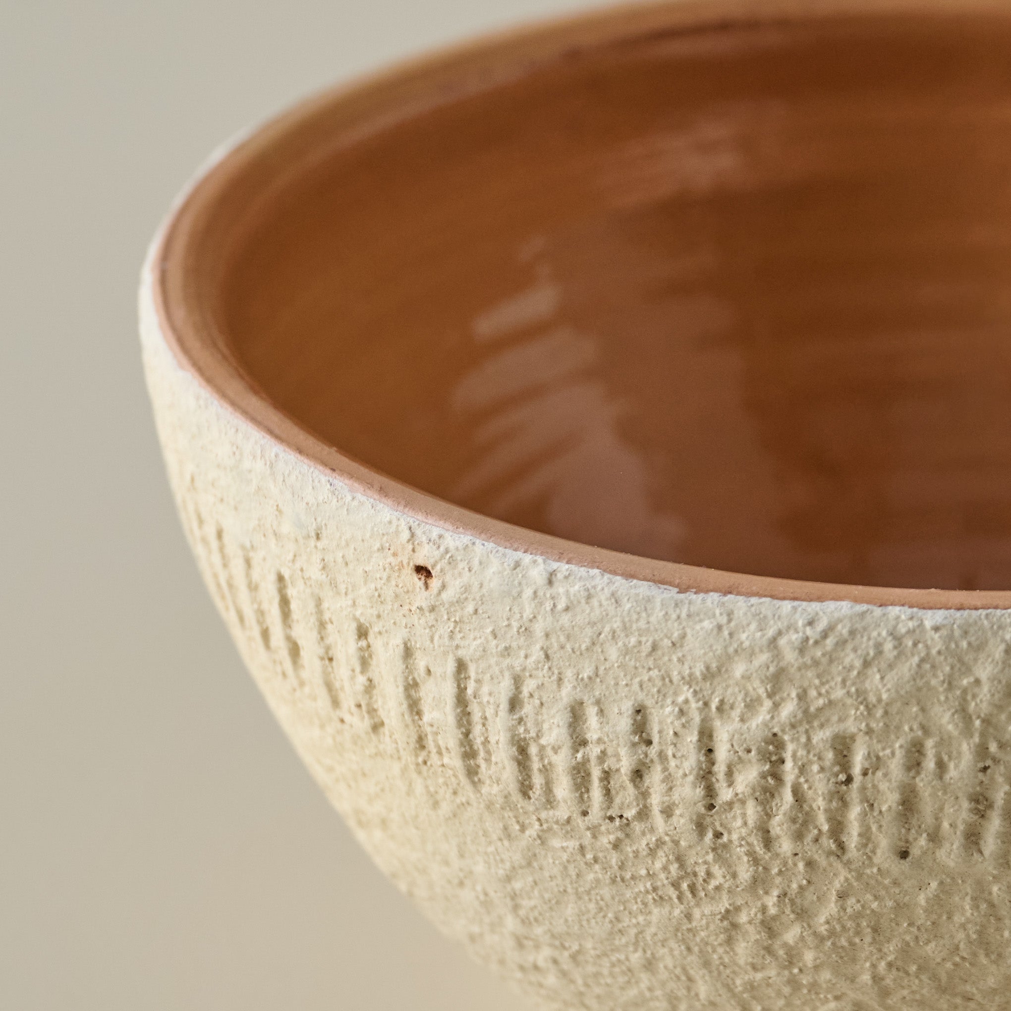 Rustic Terracotta Accent Bowl - Image 2