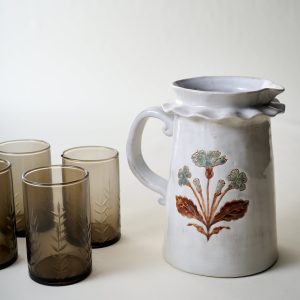Elaine Floral Pitcher