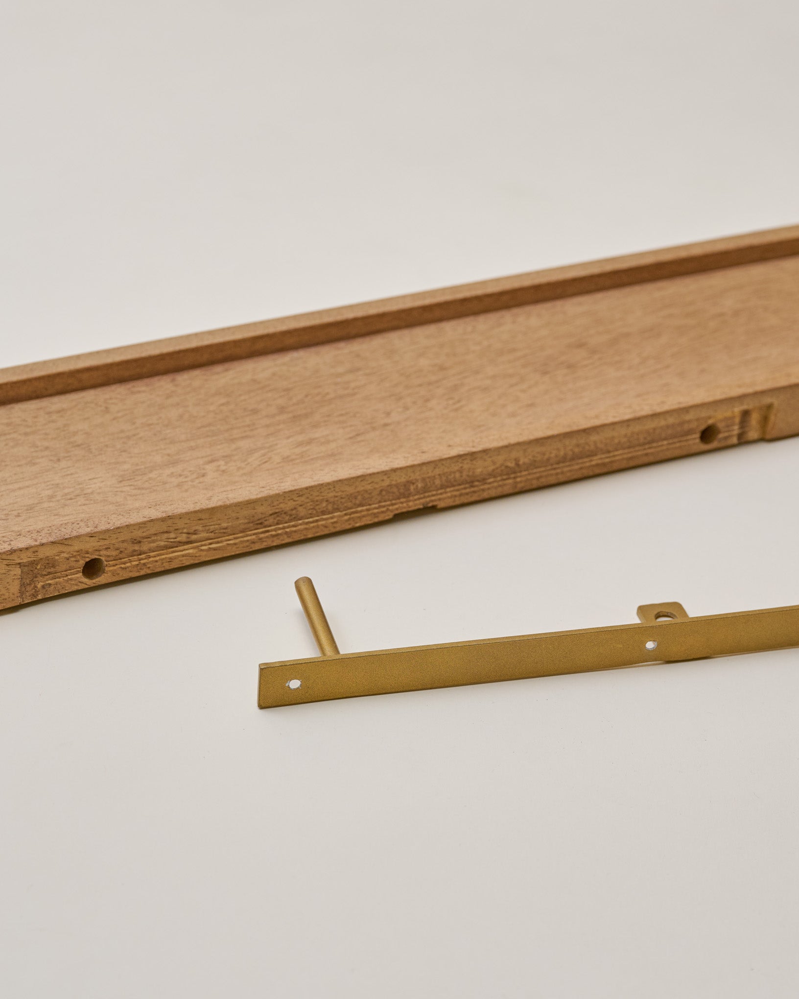Beckett Carved Wood Shelf - Image 4