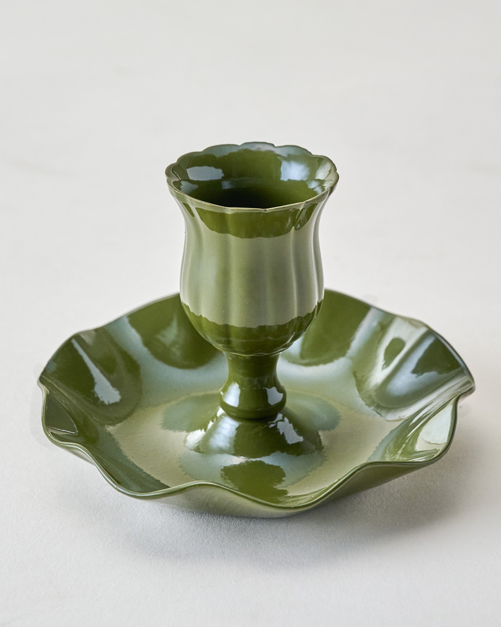 Ruffle Taper Holder - Image 4