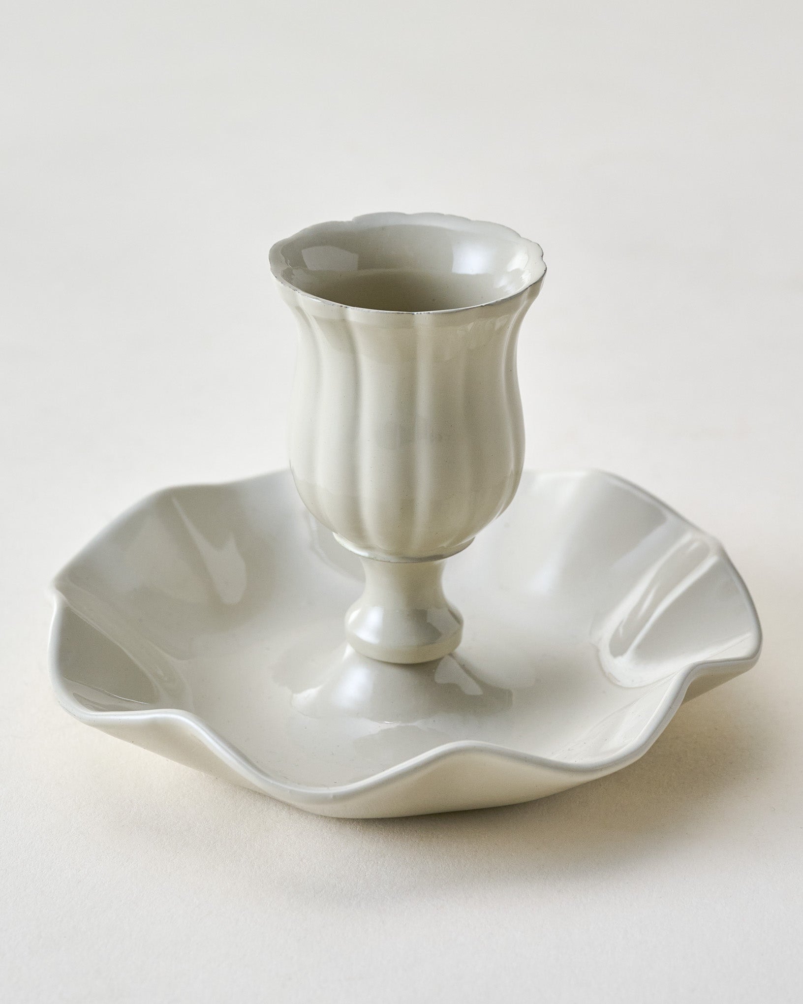 Ruffle Taper Holder - Image 2