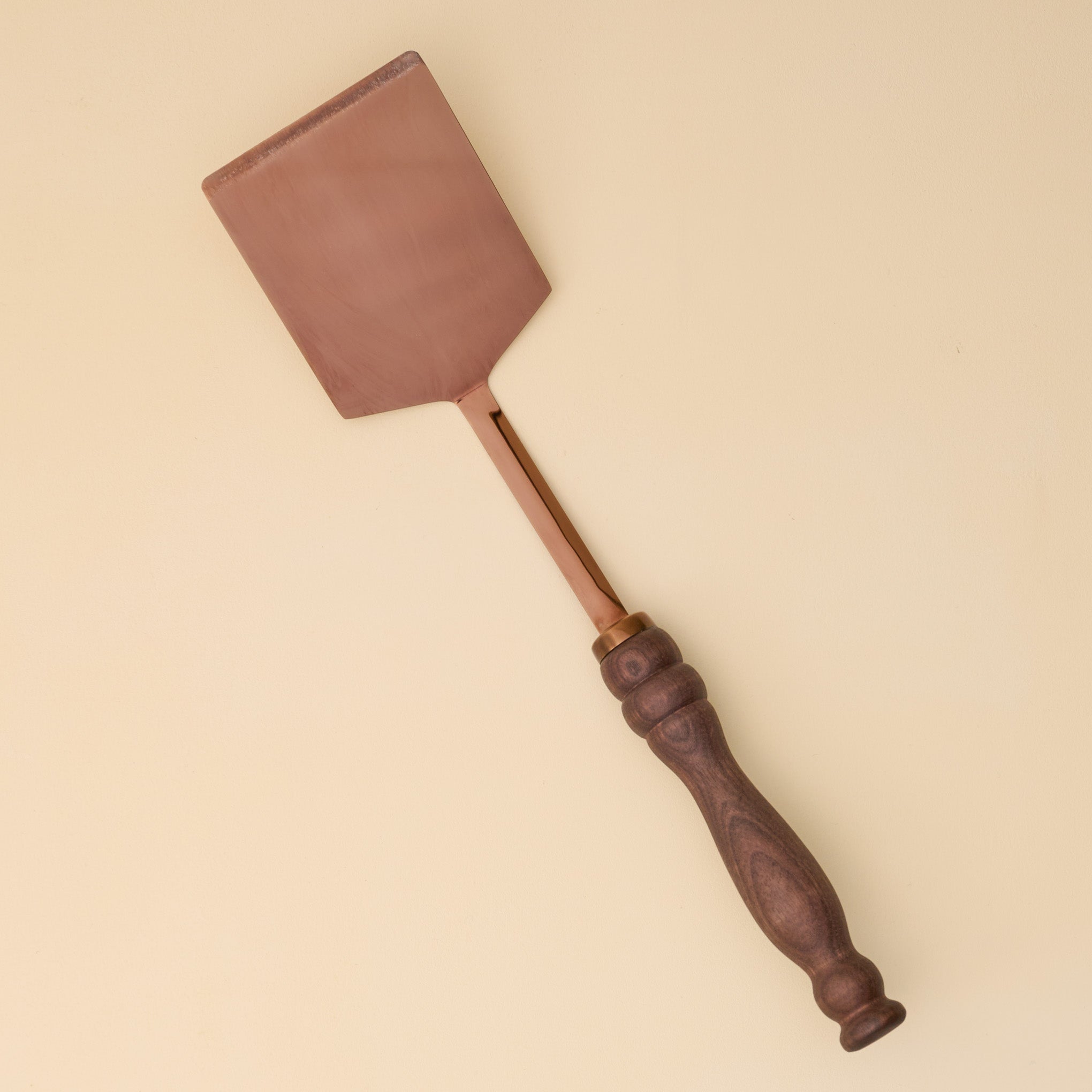 Walnut Handle + Copper Turner
