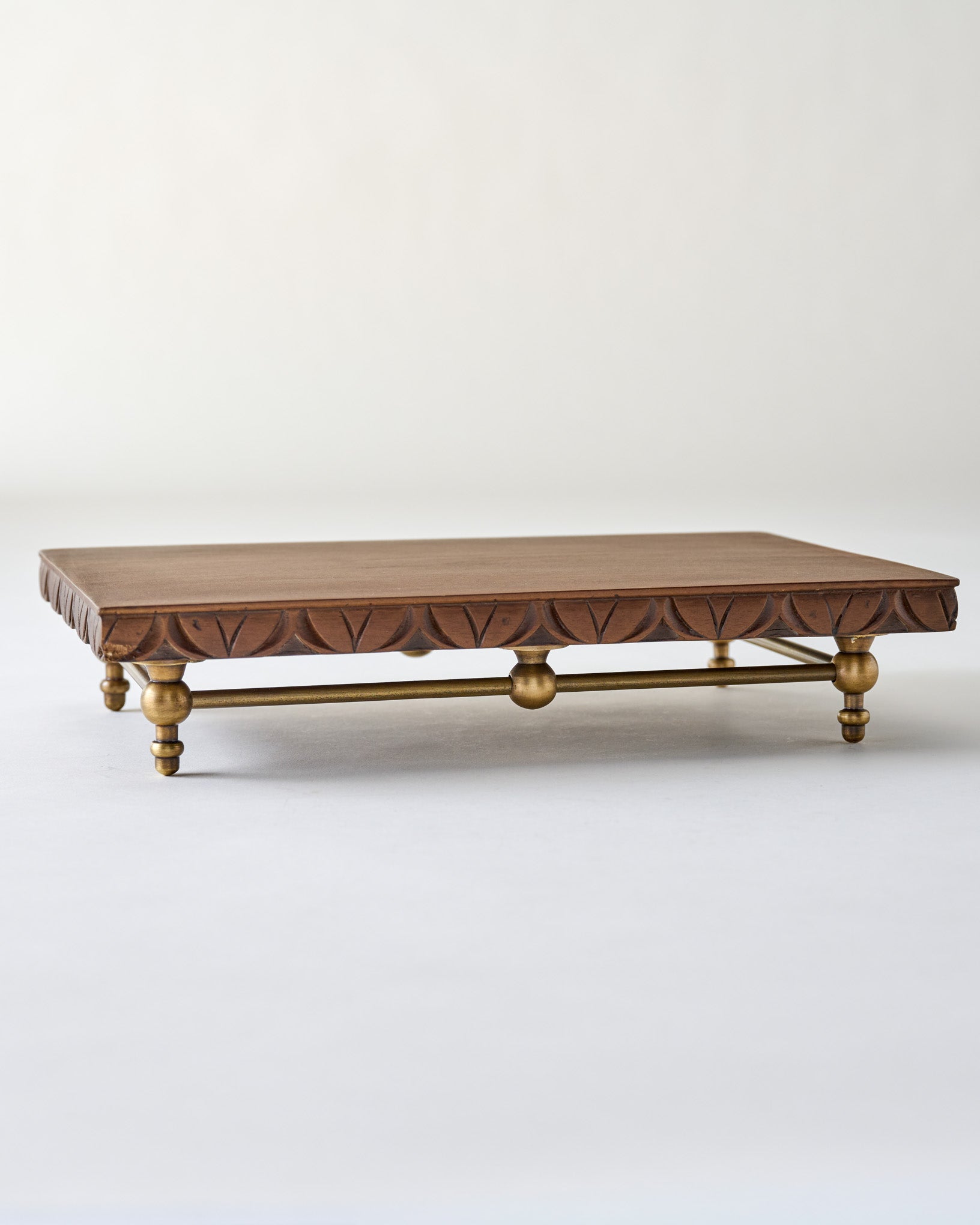 Beckett Carved Wood Riser - Image 2