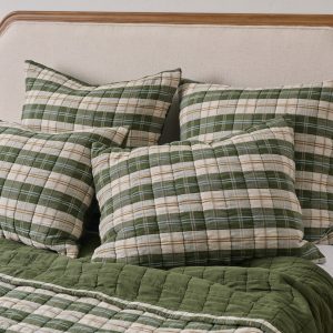 Everett Plaid Sham