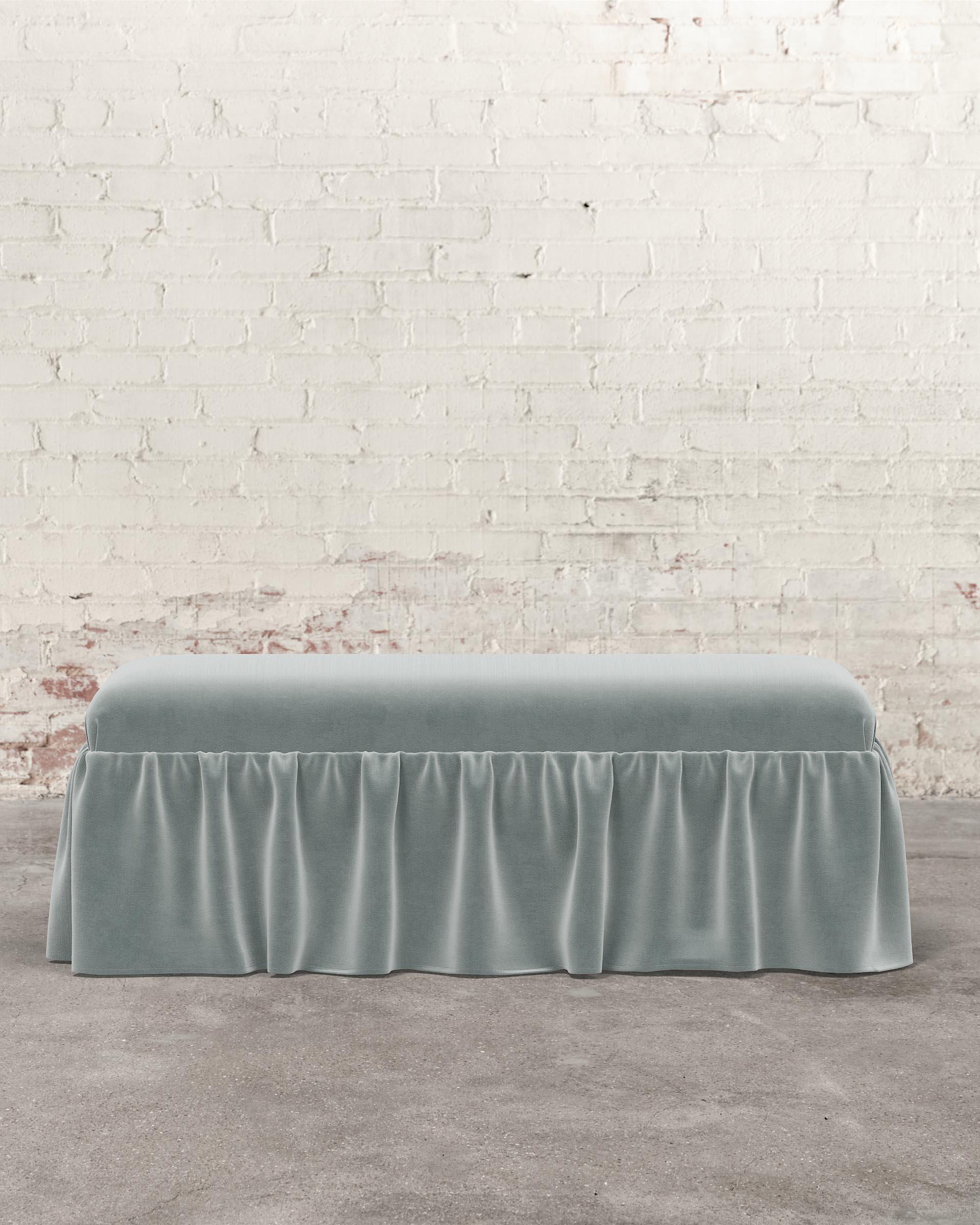 Poppy Ruffle Bench - Image 10