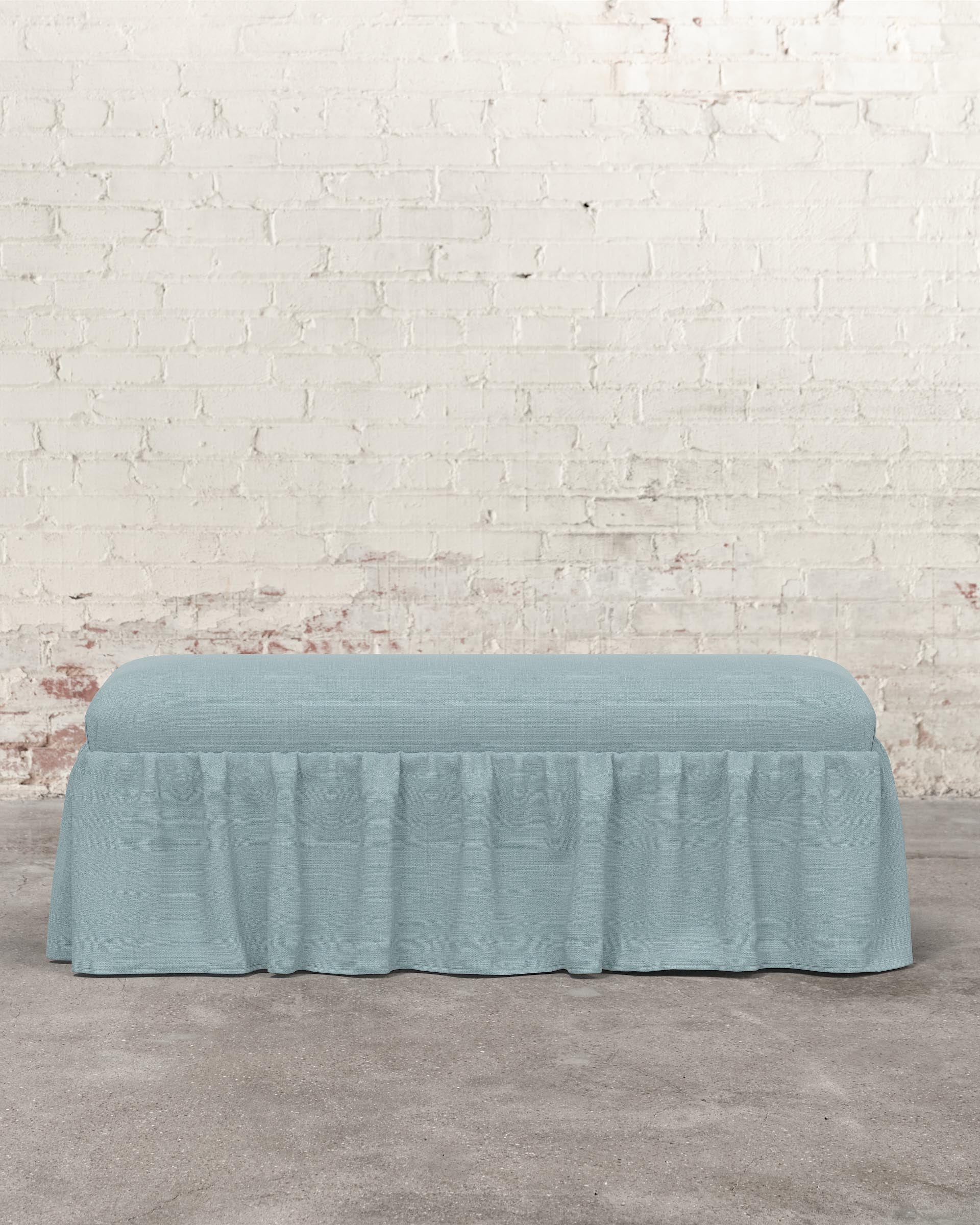 Poppy Ruffle Bench - Image 8