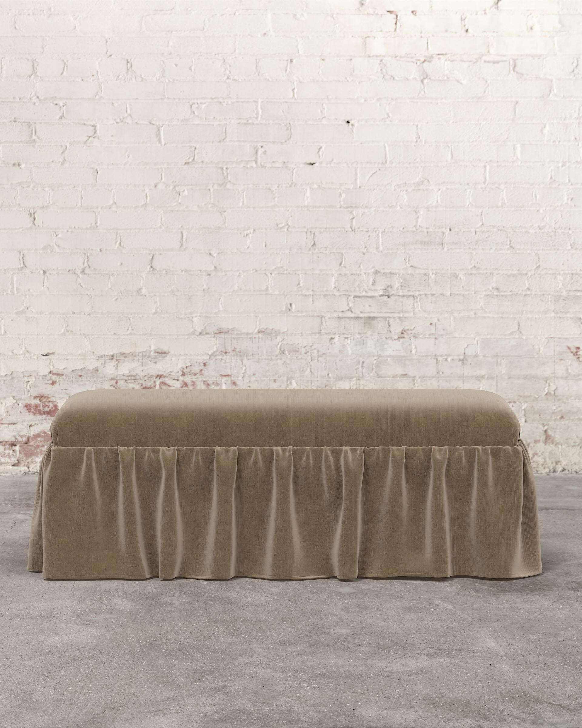 Poppy Ruffle Bench - Image 9