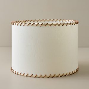 Whipstitch Drum Shade