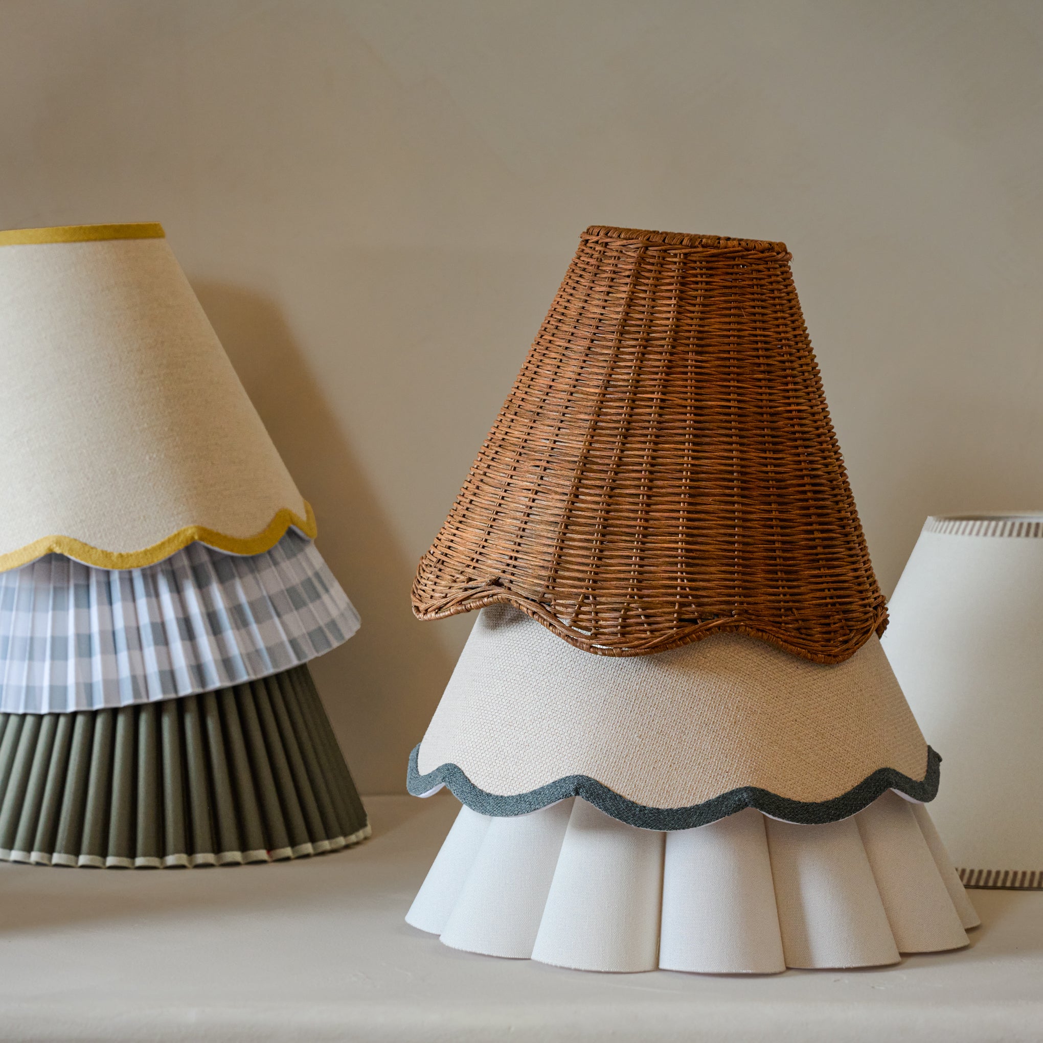 Rattan Scallop Shade - Image 3
