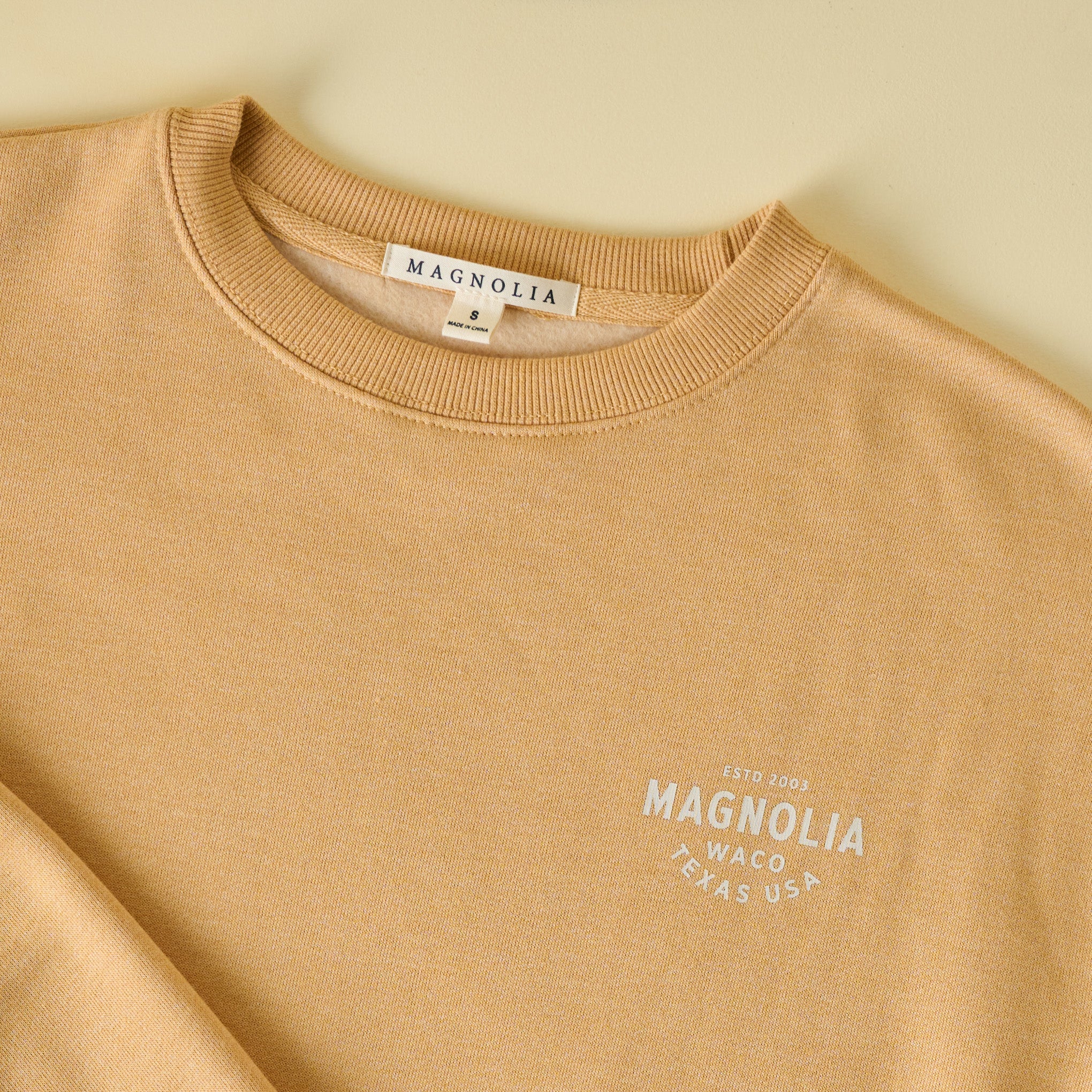 Magnolia Silos Modern Mustard Sweatshirt - Image 2