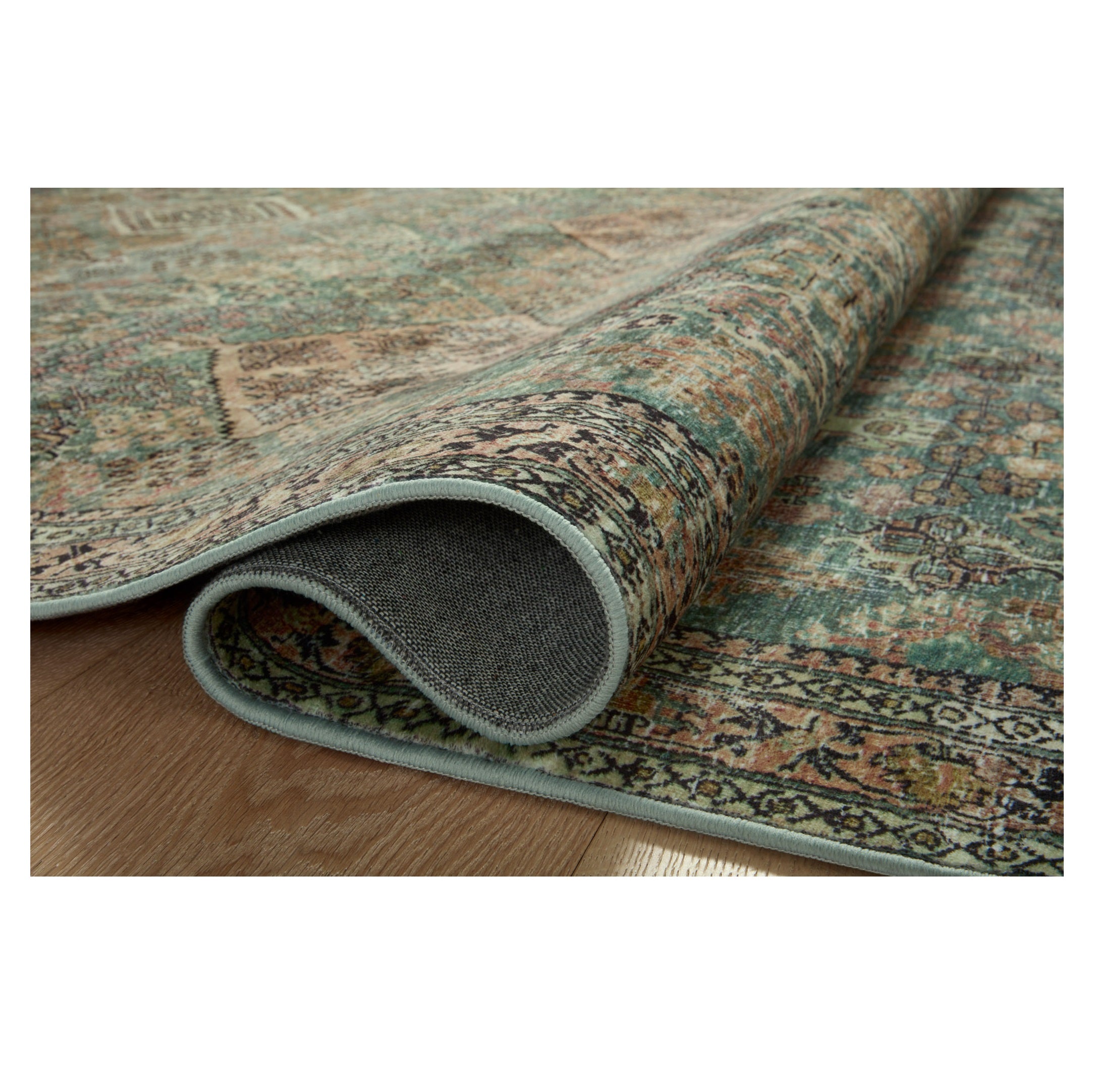 Sinclair Turquoise Multi Rug - Image 5