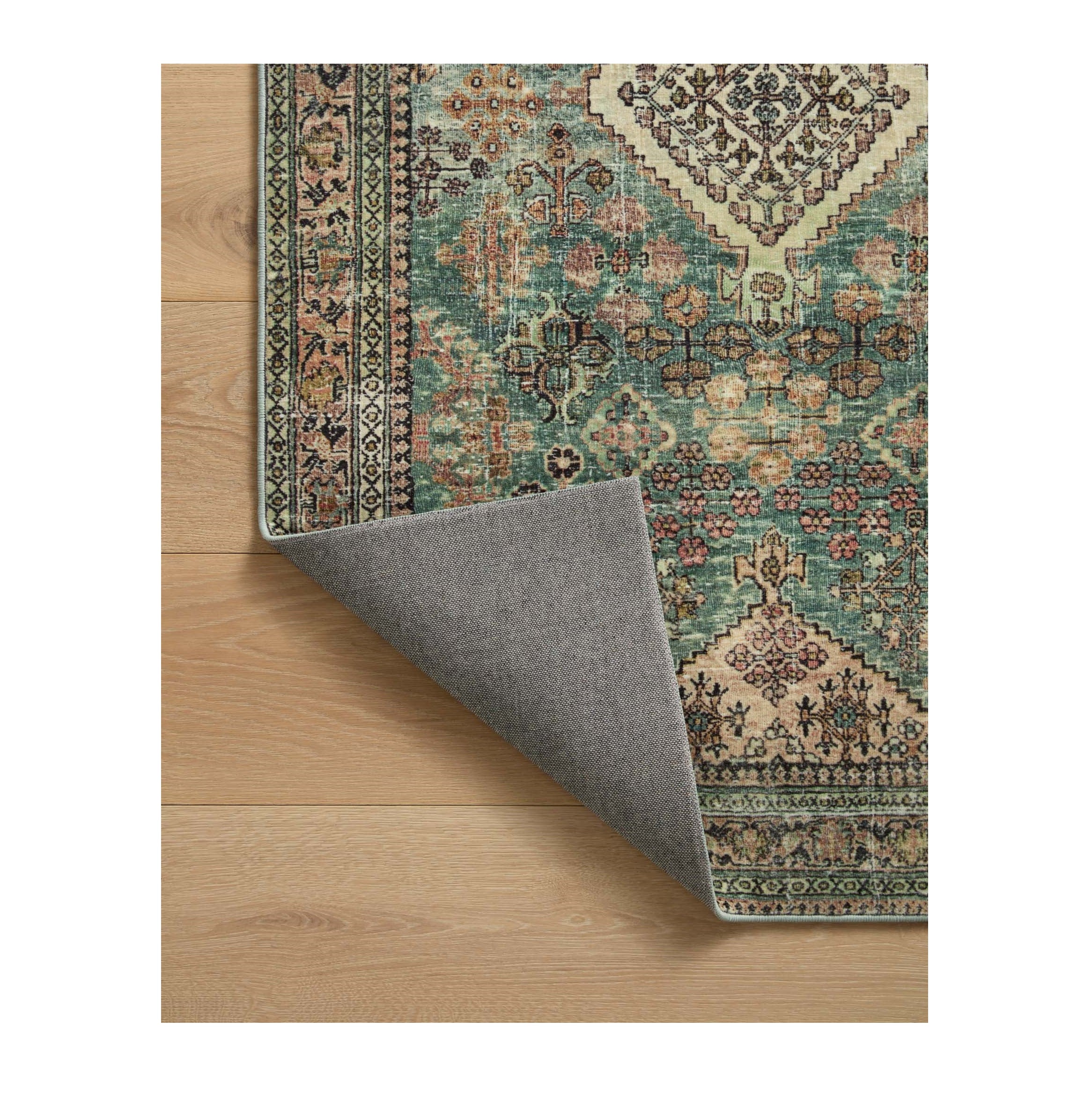 Sinclair Turquoise Multi Rug - Image 7