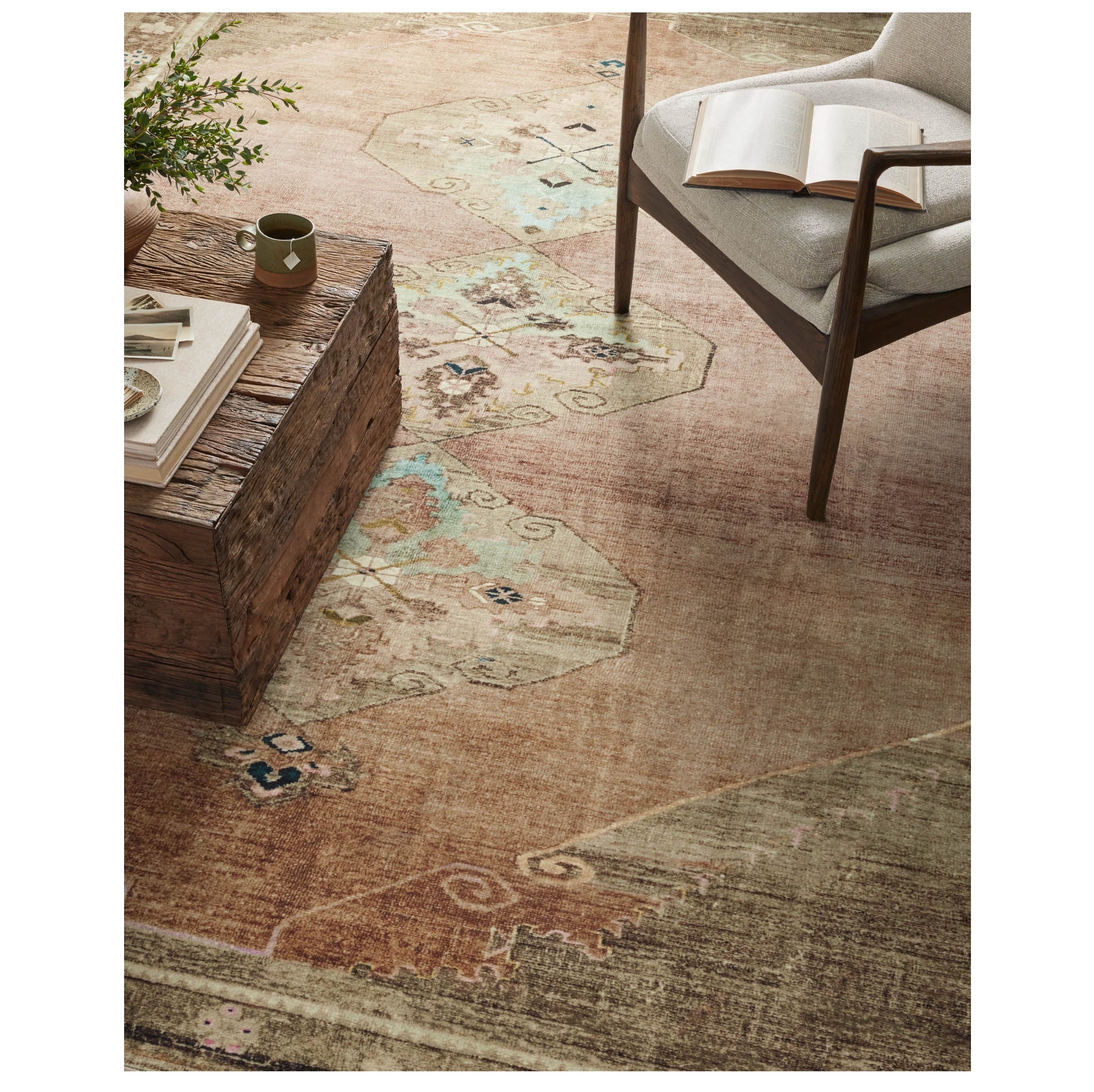 Sinclair Clay Tobacco Rug - Image 2