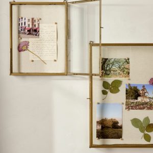 Your Story Brass Display Cabinet