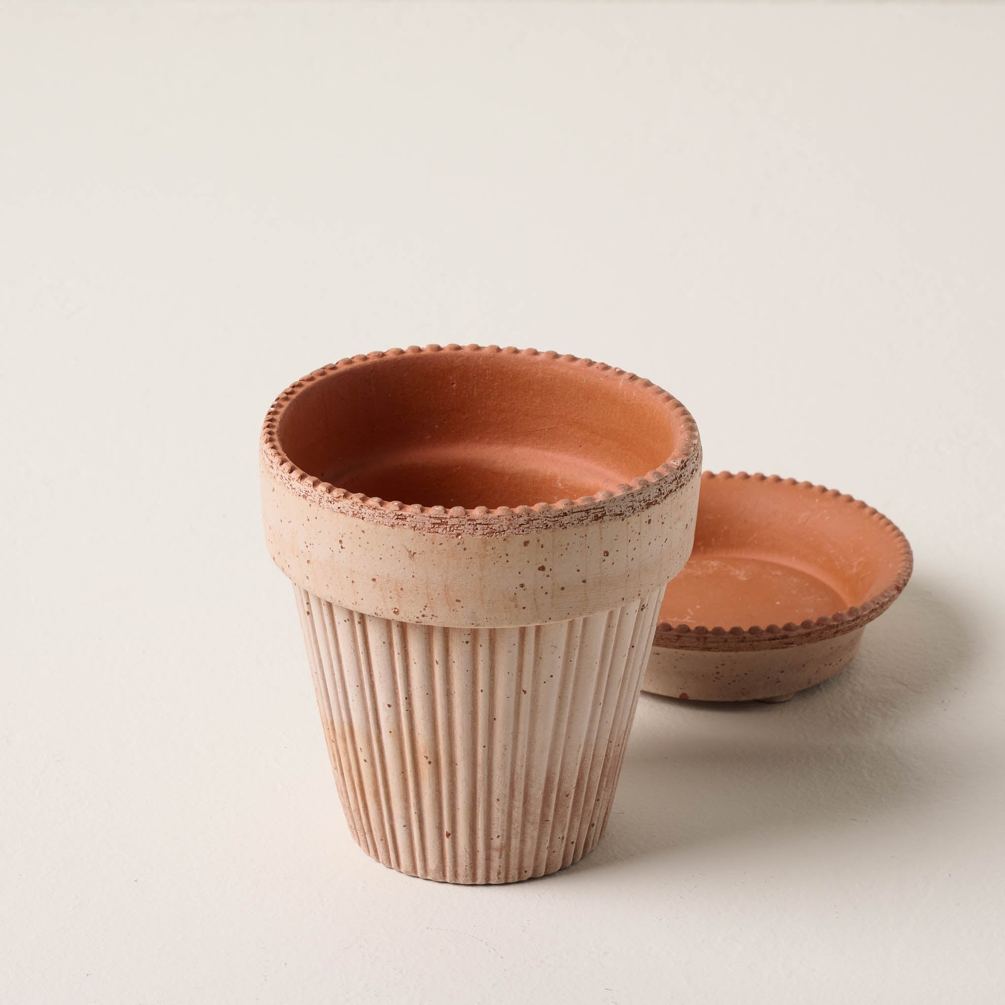 Terracotta Dotted Bergs Pot - Image 2