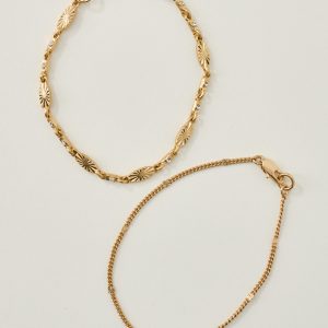 Magnolia Starburst Bracelet Set
