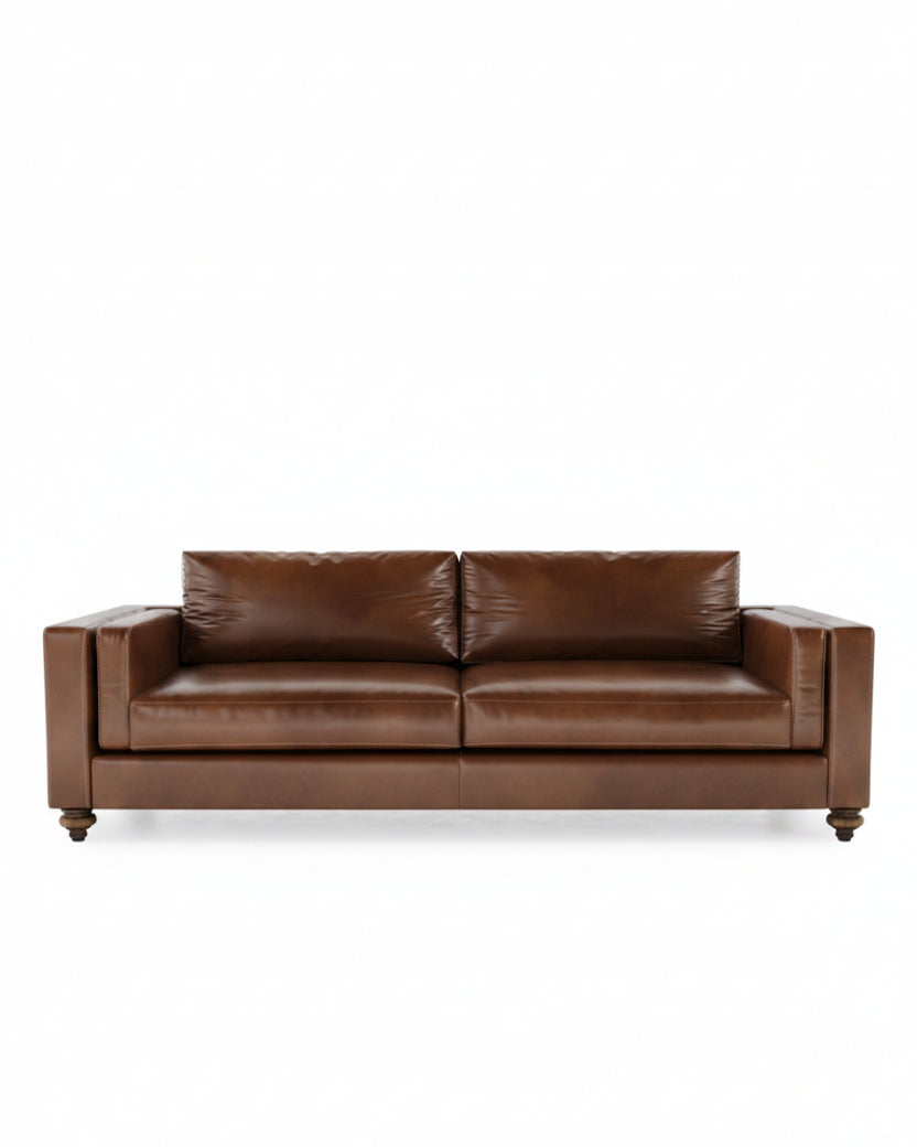 Andrews Leather Sofa