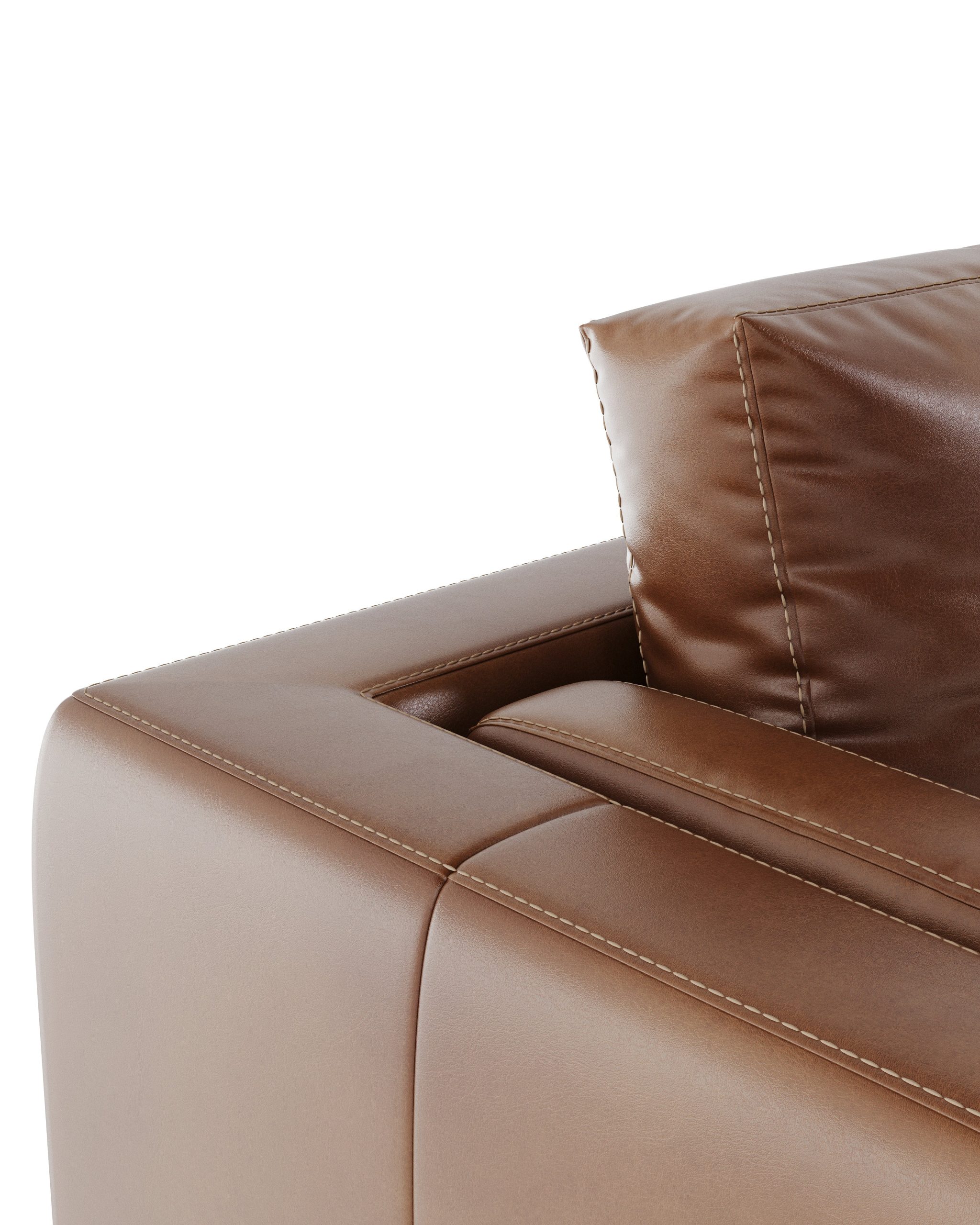 Andrews Leather Sofa - Image 6