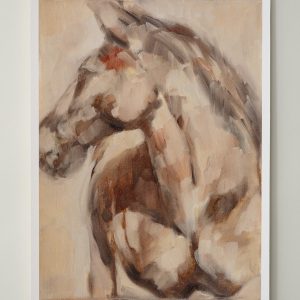 The Tan Horse Fine Art Print - 9 x 12