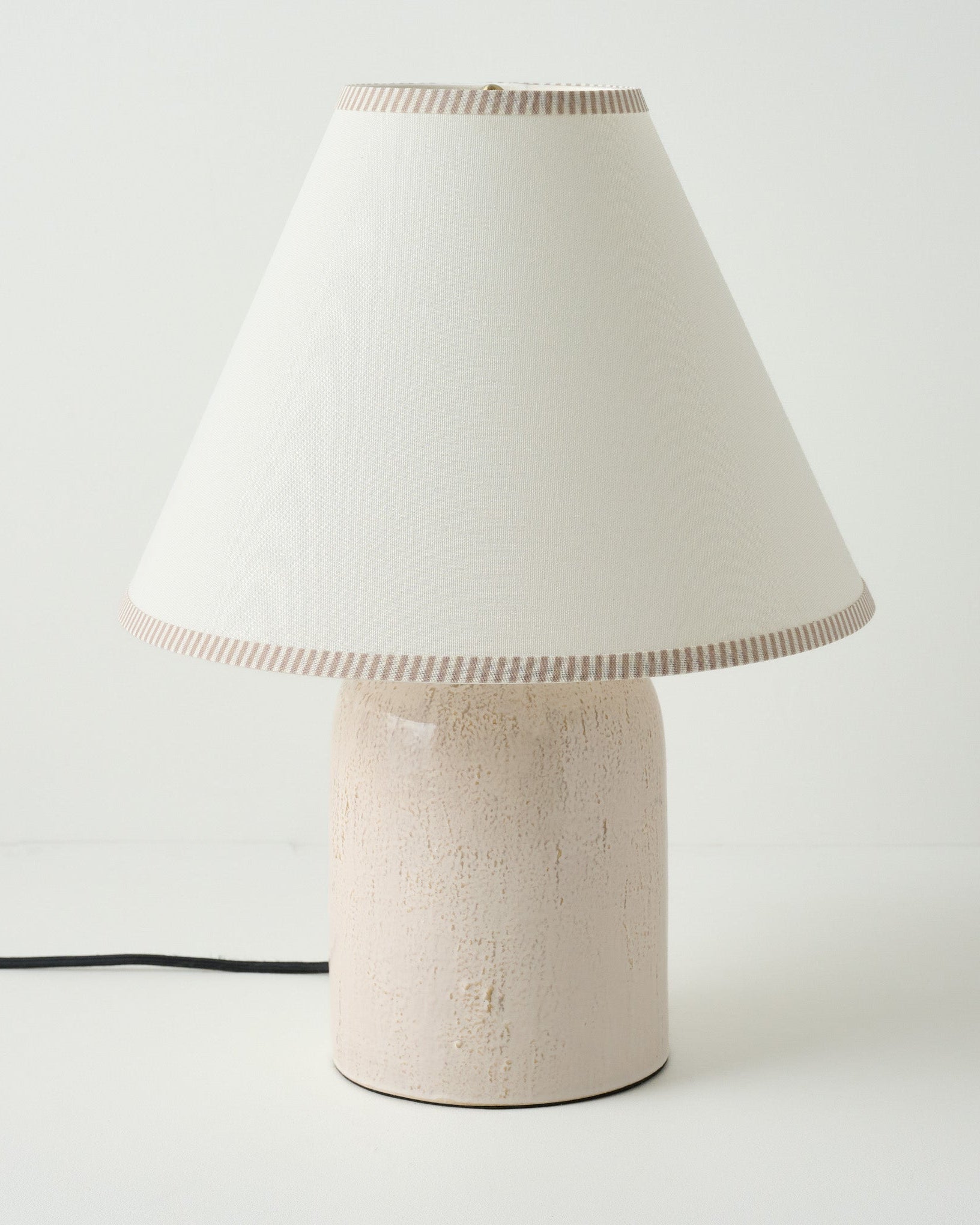 Farrah Table Lamp - Textured Cream - Image 12