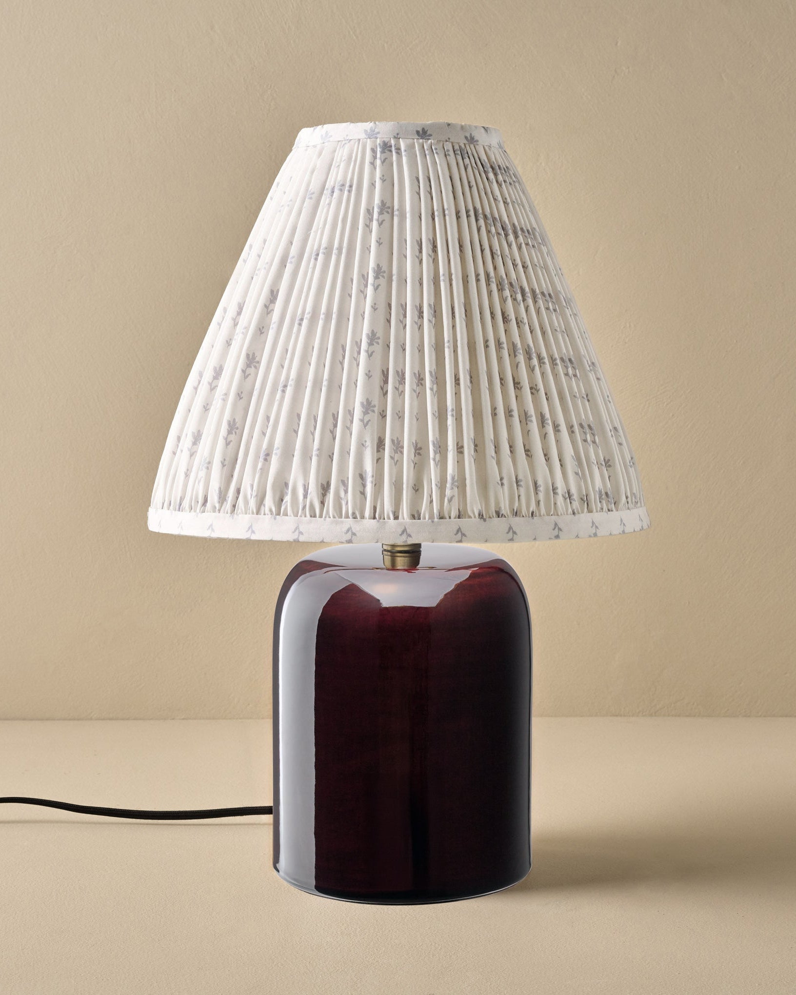 Farrah Table Lamp - Deep Burgundy - Image 5