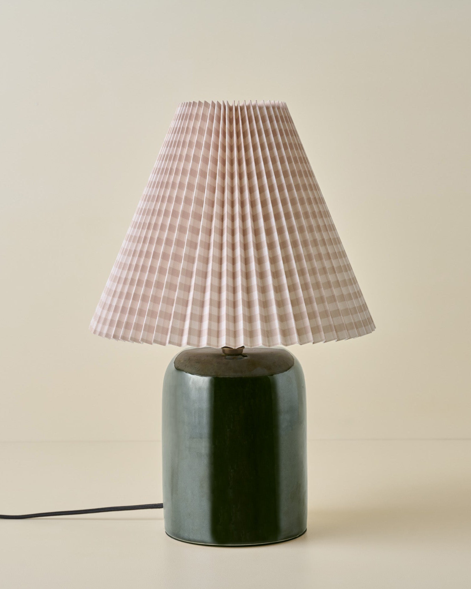 Farrah Table Lamp - Textured Green - Image 3