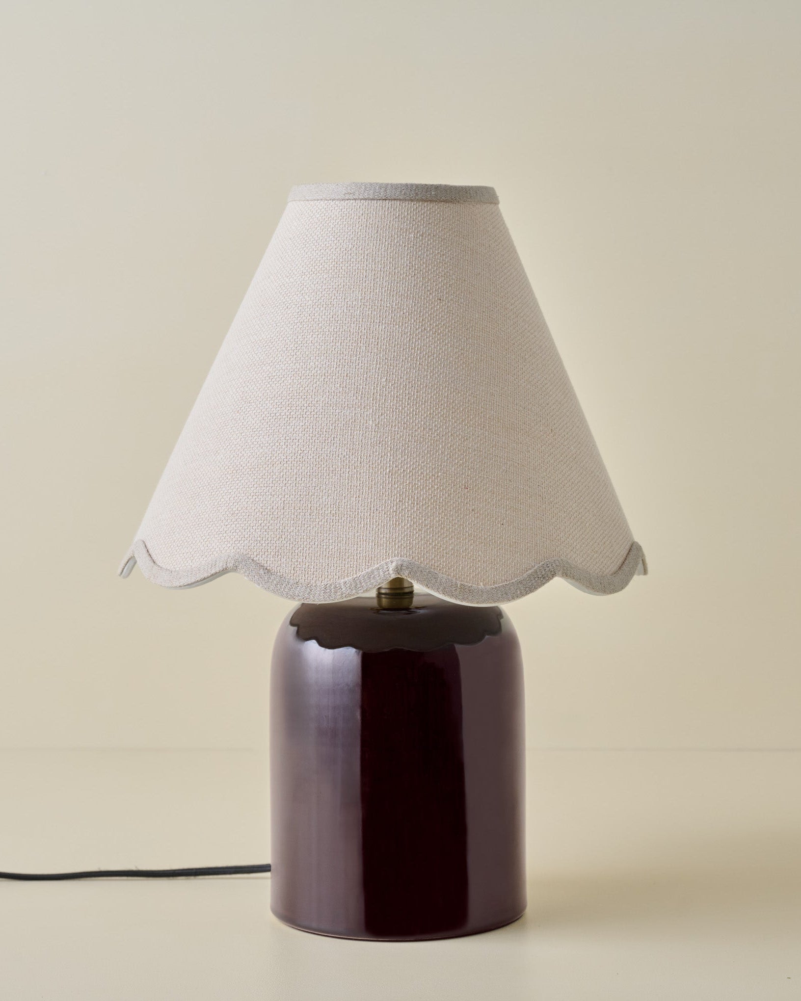 Farrah Table Lamp - Deep Burgundy - Image 7