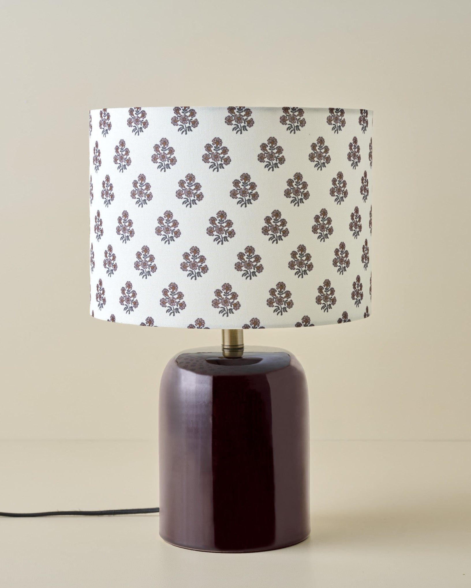Farrah Table Lamp - Deep Burgundy - Image 2