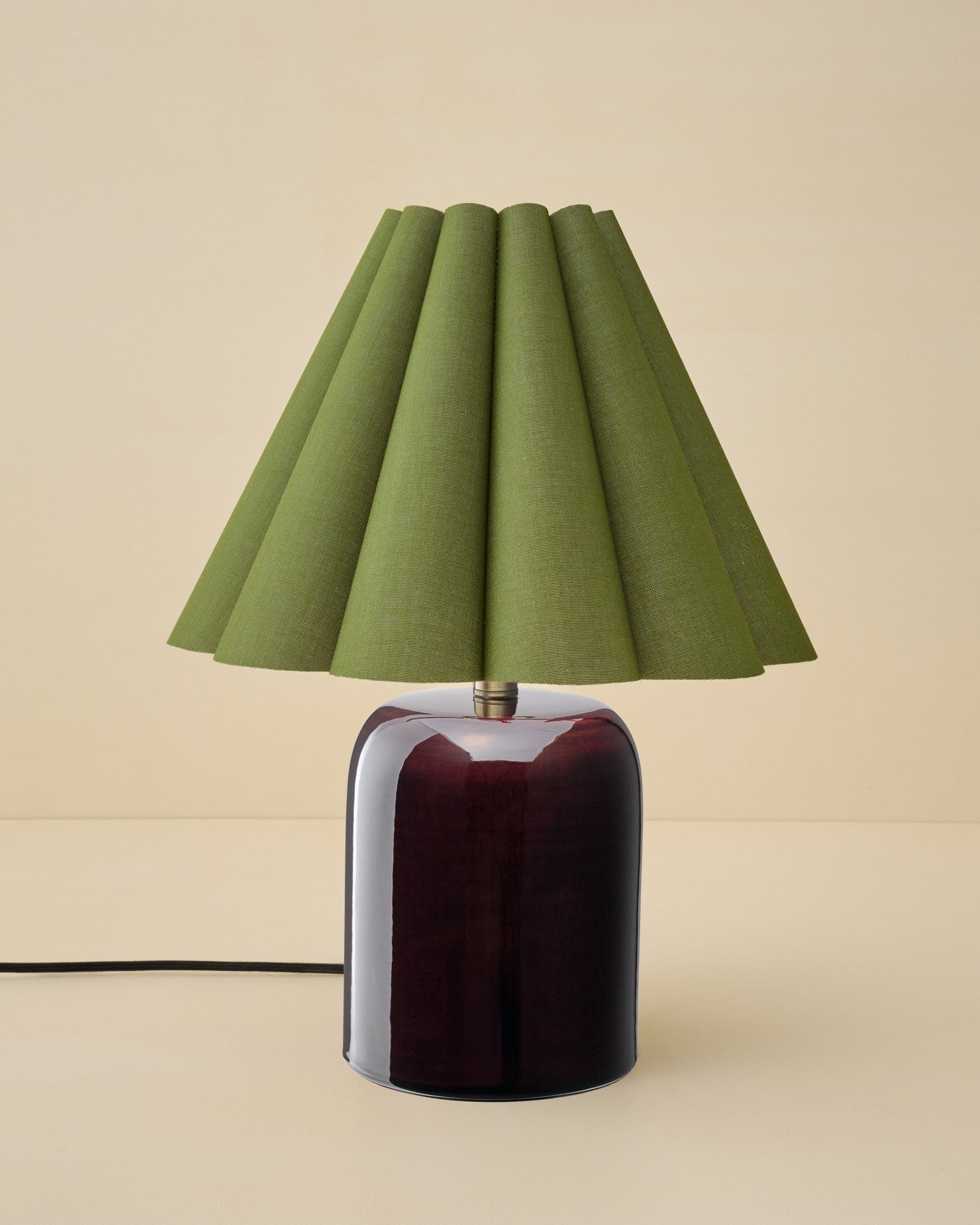 Farrah Table Lamp - Deep Burgundy - Image 15