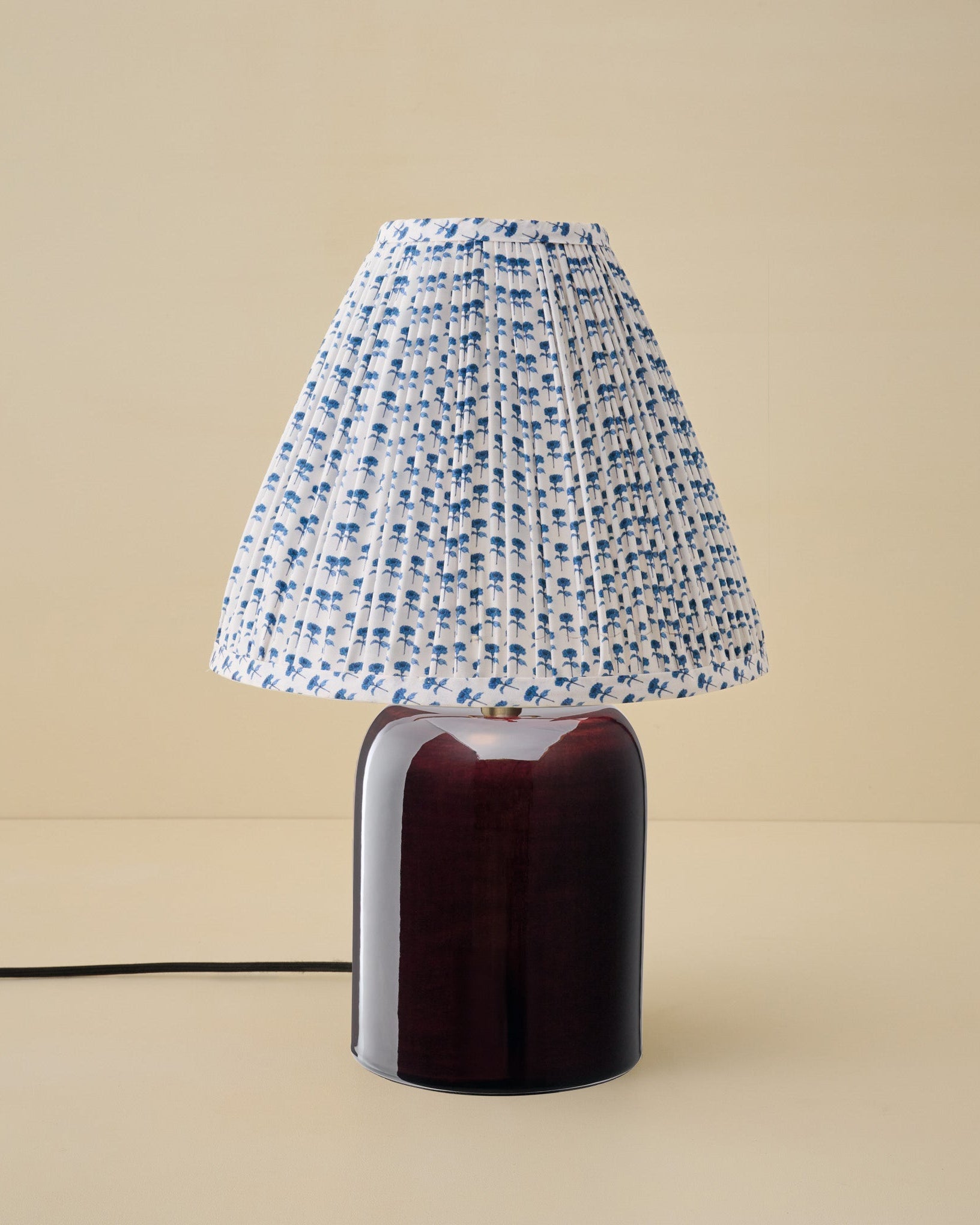 Farrah Table Lamp - Deep Burgundy - Image 16