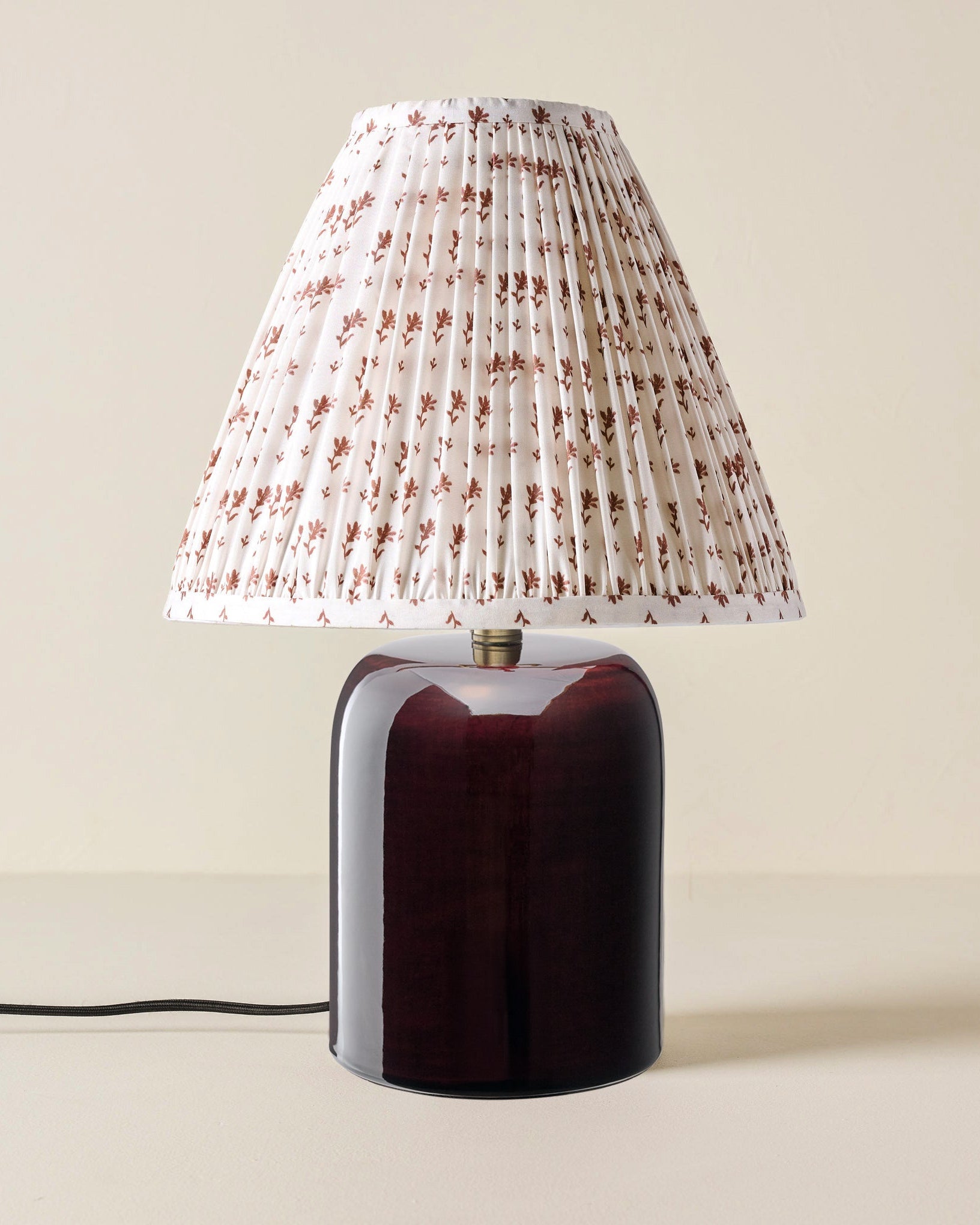 Farrah Table Lamp - Deep Burgundy - Image 6