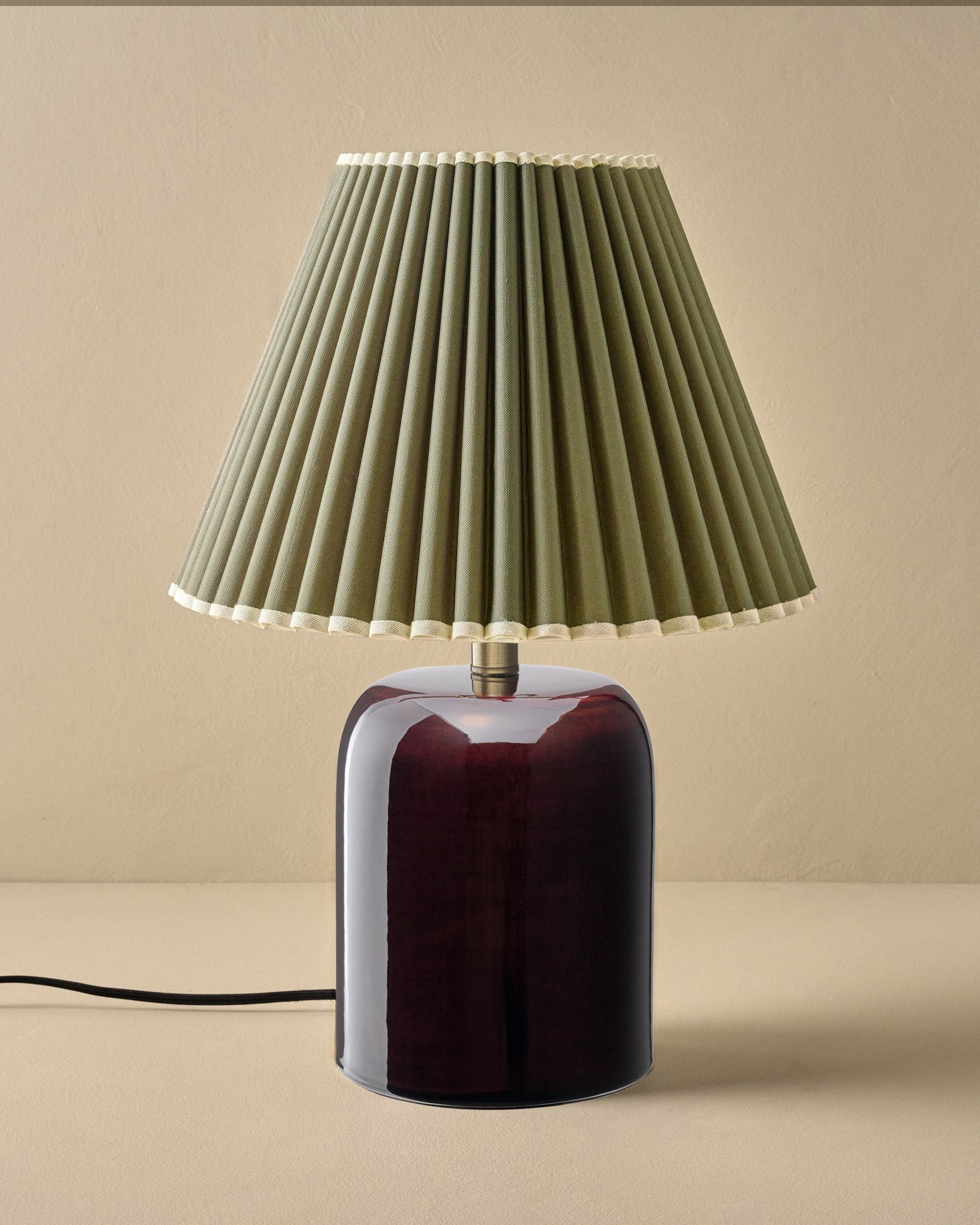 Farrah Table Lamp - Deep Burgundy - Image 13