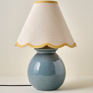 Olivia Table Lamp - Lake Blue