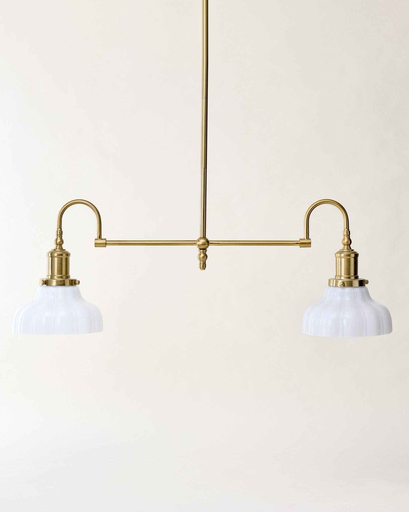 Polly Milk Glass Chandelier - Image 2
