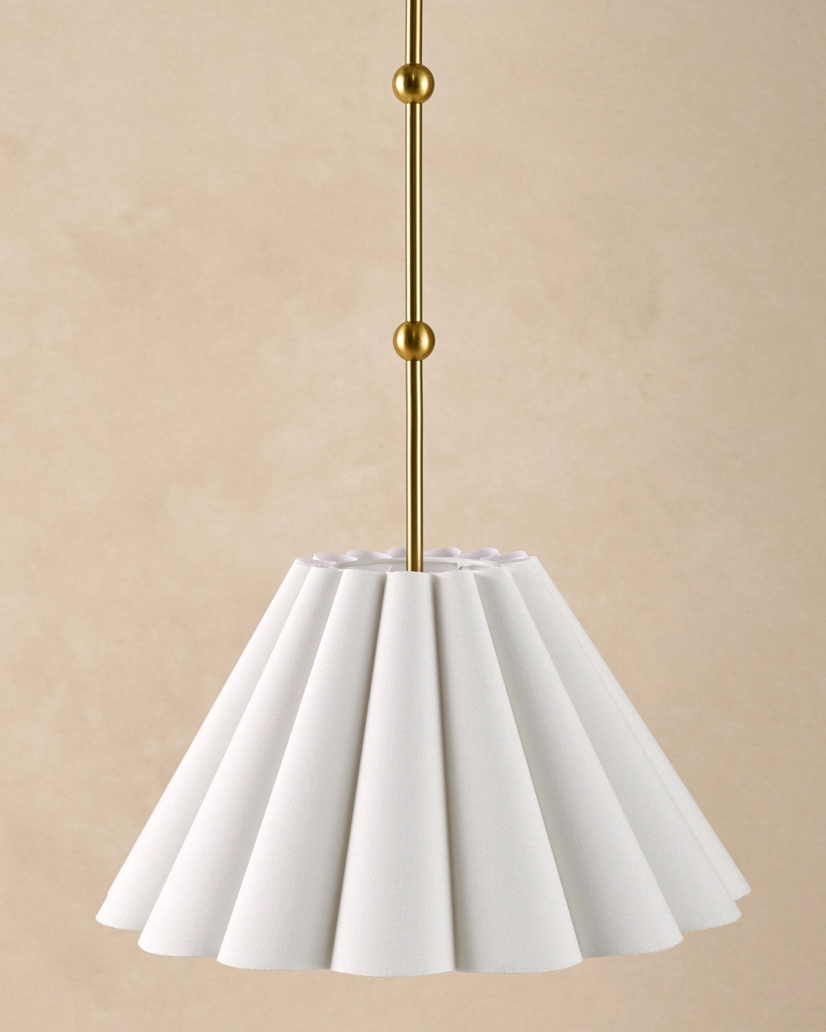 Odette Linen Scallop Pendant (12-20) - Image 2