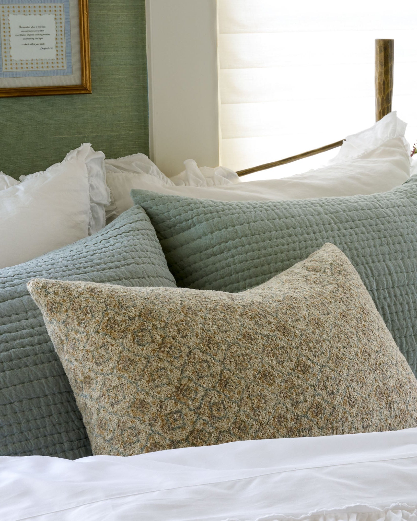 Vintage Floral Lumbar Pillow - Image 3