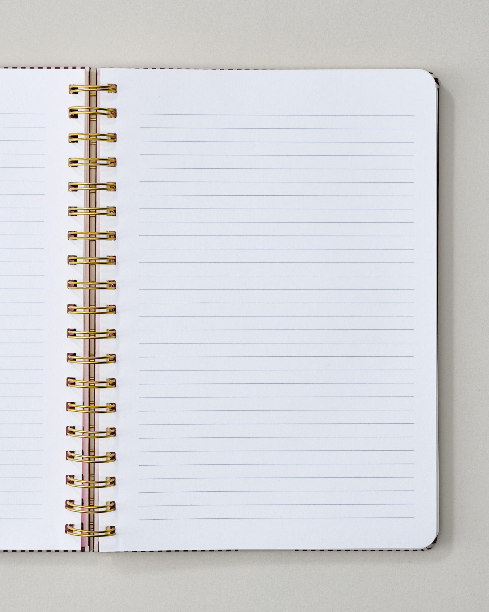 Striped Bloom Spiral Lined Notebook - Image 2