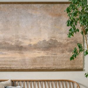 Oversized Celestial Drifts Vintage Tapestry