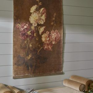 Floral Trio Vintage Tapestry